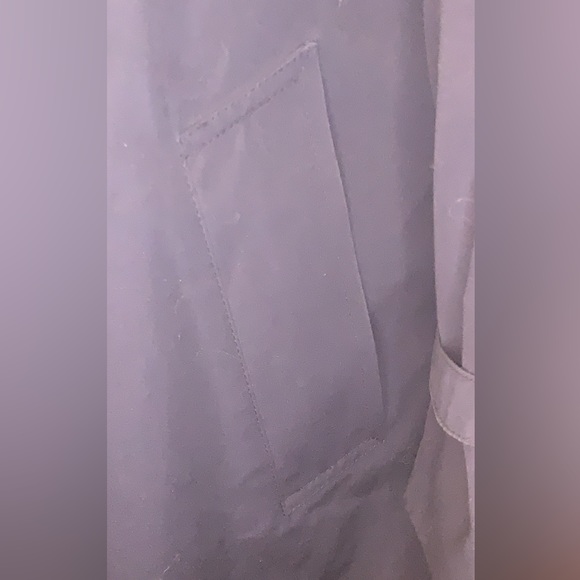 Navy all weather Trench coat - Picture 13 of 13